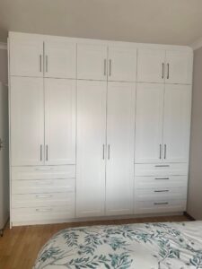 bedroom built-in cupboard