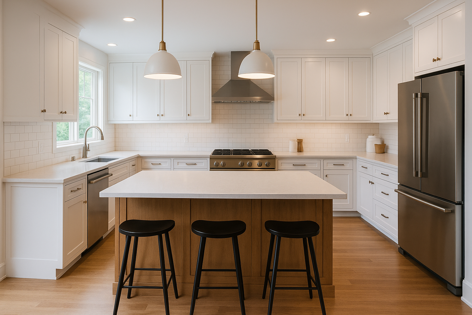 Newly done kitchen renovation